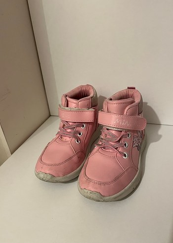 Kız Çocuk Pembe Minnie Baskılı Spor Ayakkabı - Görsel 3