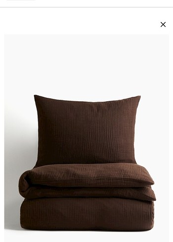 Kahverengi Düz Nevresim ve Çarşaf Seti - Görsel 2
