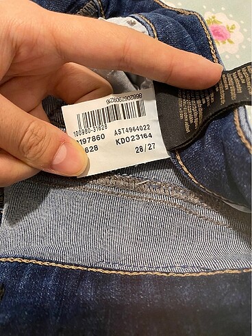 28 Beden lacivert Renk Mavi Tess Model Skinny Jean