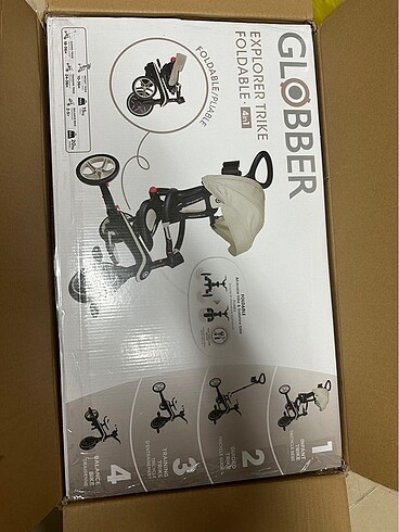 Globber bisiklet 4n1 modeli