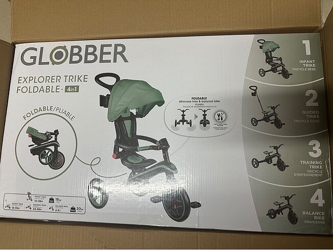 Diğer Globber bisiklet 4n1 modeli