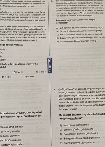  Beden TYT Sosyal Bilimler Soru Bankası Çözümlü