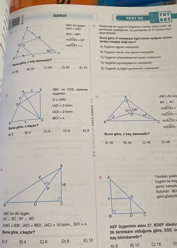  Beden Kenan Kara ile TYT-AYT Geometri Video Ders Kitabı