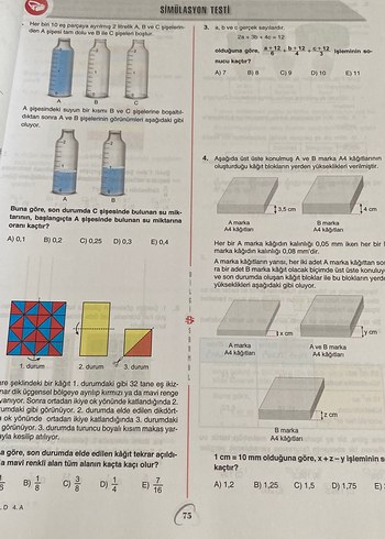  Beden TYT Matematik Soru Bankası 1. Oturum