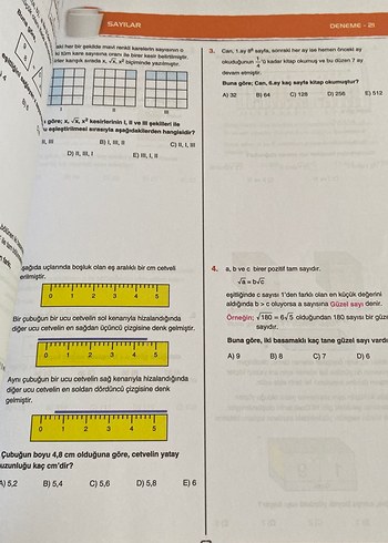  Beden Renk Deneme Deposu Sayılar Konu Denemeleri Kitabı