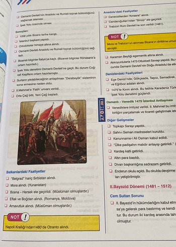  Beden Renk TYT Sosyal Bilimler Konu Özeti Kitabı apotemi