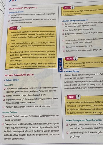  TYT Sosyal Bilimler Konu Özeti Kitabı apotemi