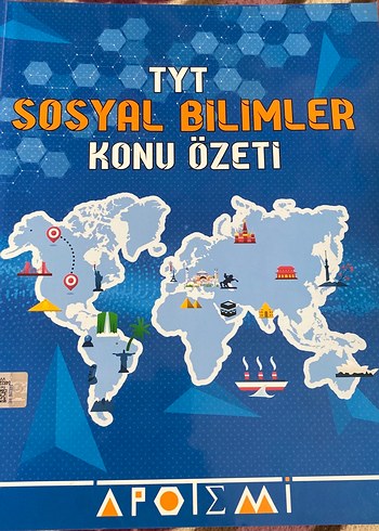TYT Sosyal Bilimler Konu Özeti Kitabı apotemi