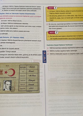  Beden TYT Sosyal Bilimler Konu Özeti Kitabı apotemi