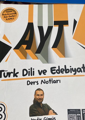 AYT Türk Dili ve Edebiyatı Ders Notları
