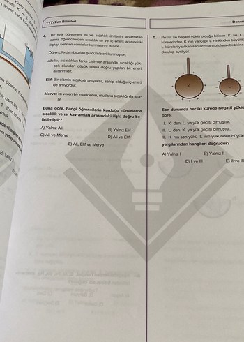  Beden Renk TYT 5 Deneme Sınavı - ÖSYM Tarzı Yeni Nesil Sorular