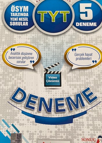 TYT 5 Deneme Sınavı - ÖSYM Tarzı Yeni Nesil Sorular