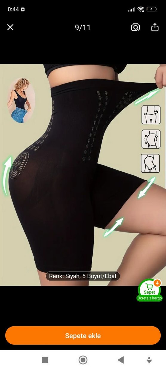 Siyah Yılan Desenli Mini Korset - Görsel 2