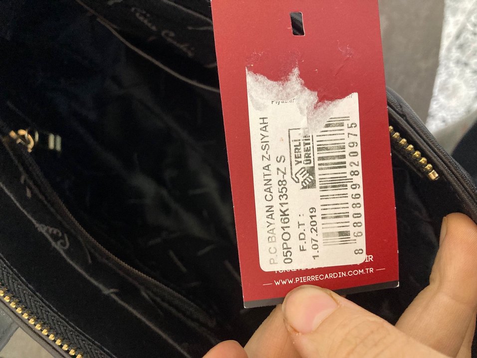 Siyah Deri Püsküllü Kadın Çanta - Görsel 4