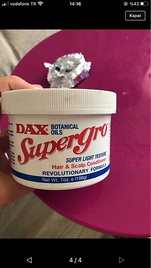 Supergro saç bakım