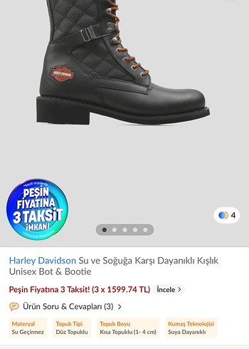 Harley Davidson ürünü