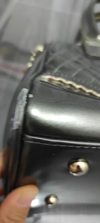 Açık haki rengi kol cantasi - Görsel 5