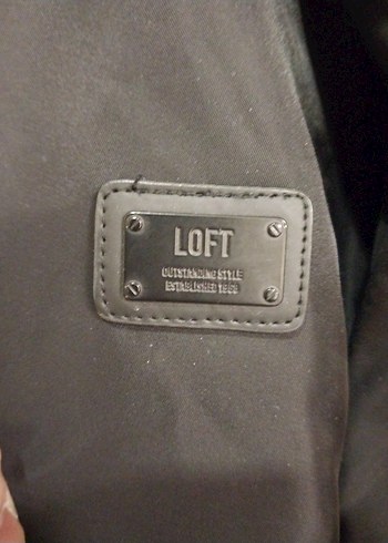 l Beden siyah Renk Loft Erkek Mont