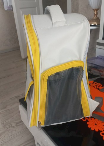 Beden PETLVE Beyaz Gri Taşıma Çantası