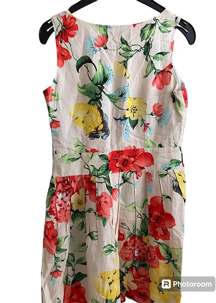 Polo Garage çiçekli yazlık elbise - Görsel 3