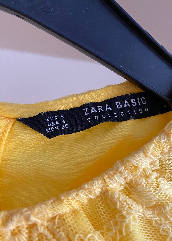 Zara sarı elbise - Görsel 3