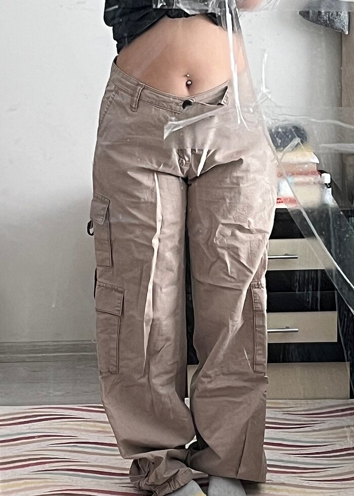 Pantolon geniş y2k - Görsel 4