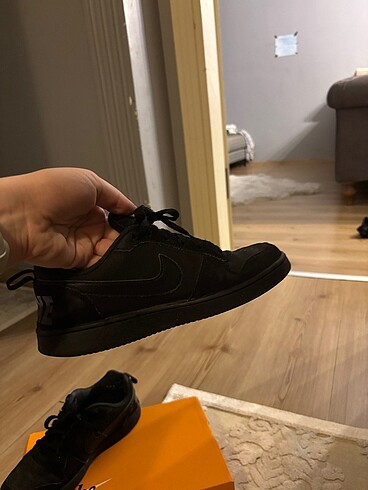 37,5 Beden siyah Renk Orijinal Nike Siyah Ayakkabı