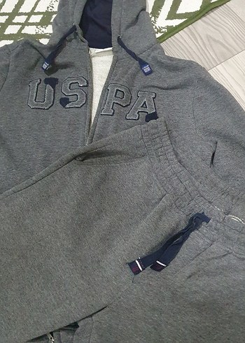 Gri Kapüşonlu Erkek Fermuarlı Sweatshirt - Görsel 3