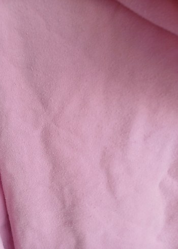 xs Beden pembe Renk Pembe Kapüşonlu Uzun Kollu Sweatshirt
