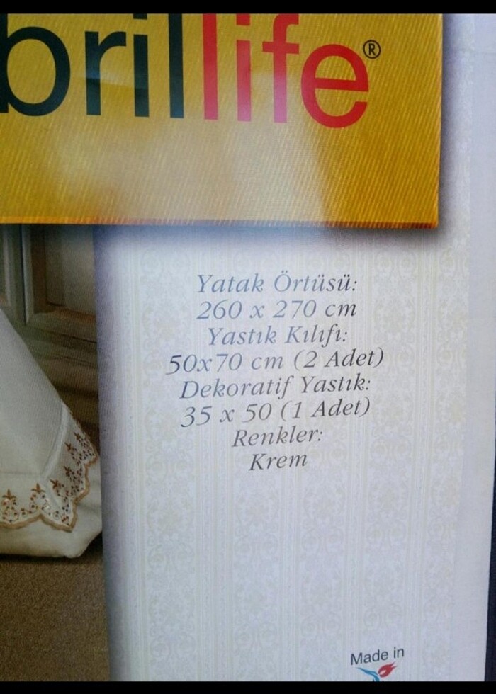 Brillife yatak örtüsü - Görsel 5