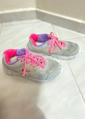 Pembe Renkli Spor Kadın Sneakers (JUMP) - Görsel 4