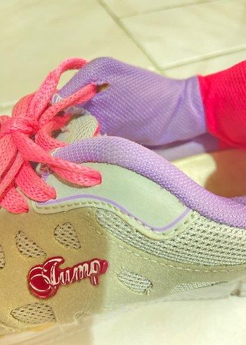 Pembe Renkli Spor Kadın Sneakers (JUMP) - Görsel 5