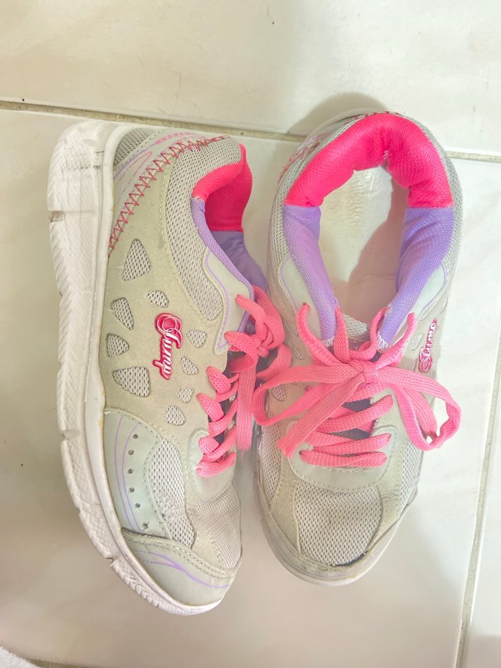Pembe Renkli Spor Kadın Sneakers (JUMP) - Görsel 2