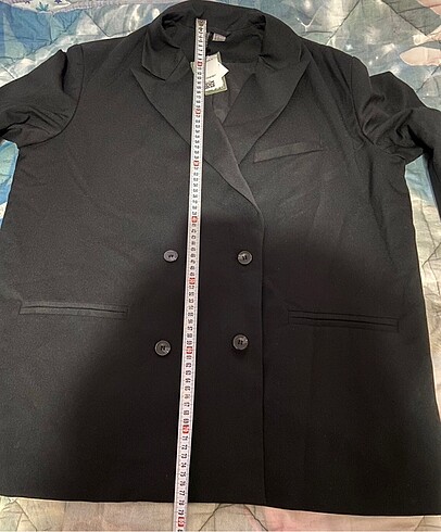 l Beden siyah Renk H&M blazer ceket