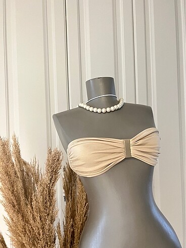 36 Beden camel Renk Bikini