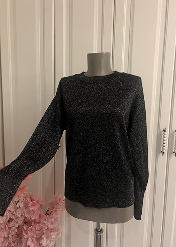 Siyah  Uzun Kollu Kadın Bluz - Görsel 2