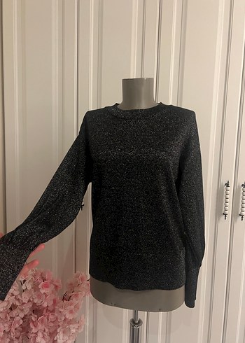 Siyah  Uzun Kollu Kadın Bluz - Görsel 3