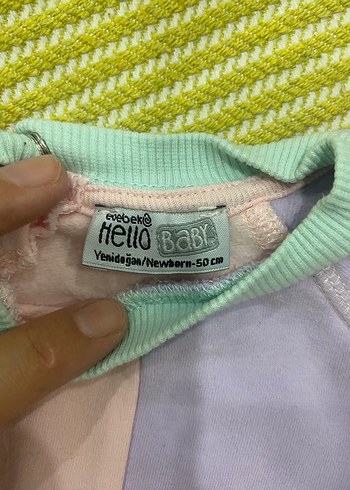 Yenidoğan Beden Pastel Renkli Bebek Kız Takımı