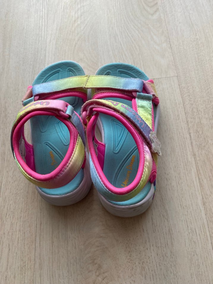 Skechers Kız Çocuk Renkli sandalet - Görsel 5