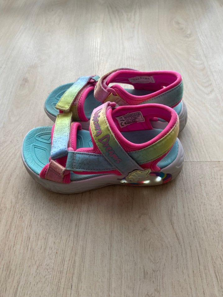 Skechers Kız Çocuk Renkli sandalet - Görsel 3