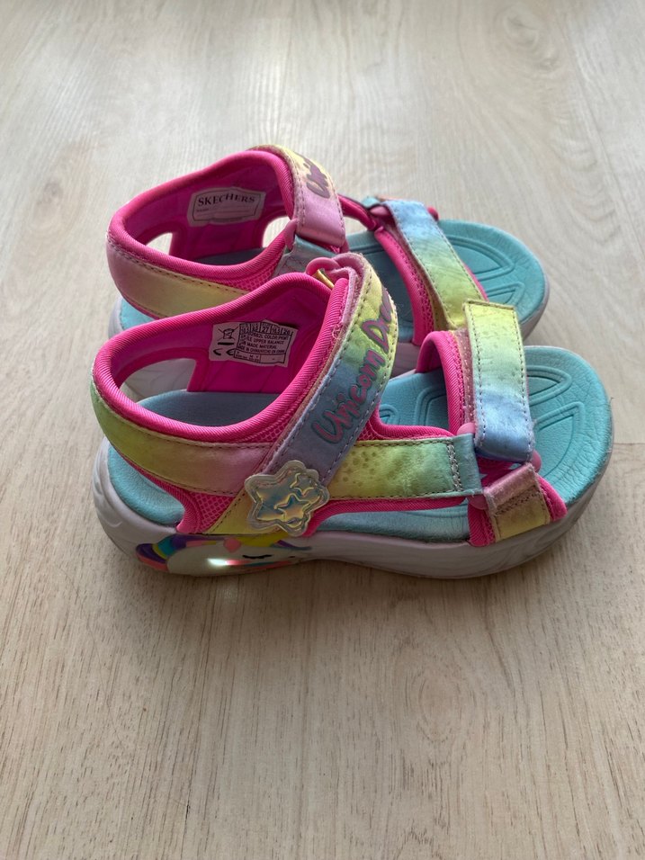 Skechers Kız Çocuk Renkli sandalet - Görsel 2