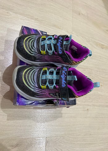 Kız Çocuk Çok Renkli Bağcıksız Sneakers - Görsel 3