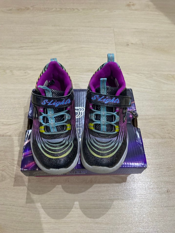 Kız Çocuk Çok Renkli Bağcıksız Sneakers - Görsel 4