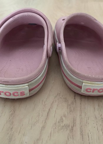 24 Beden Crocs Pembe Kız Çocuk Terlikleri