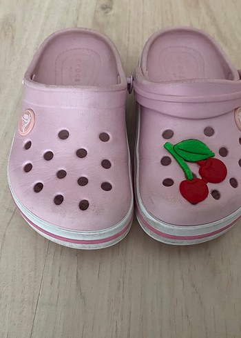 Crocs Pembe Kız Çocuk Terlikleri - Görsel 3