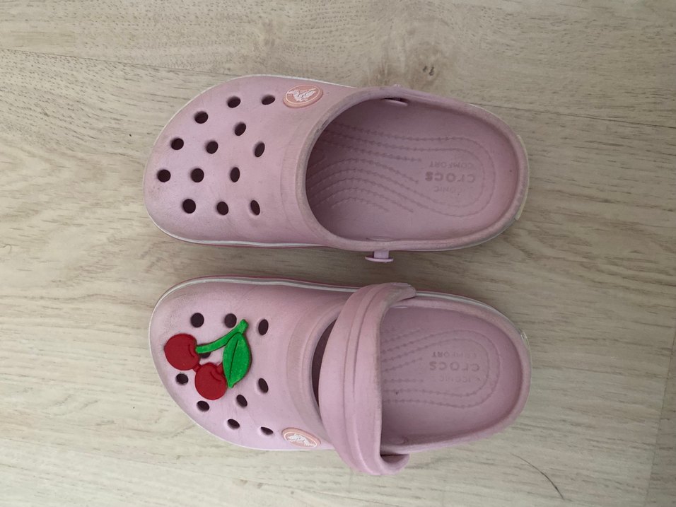 Crocs Pembe Kız Çocuk Terlikleri - Görsel 5