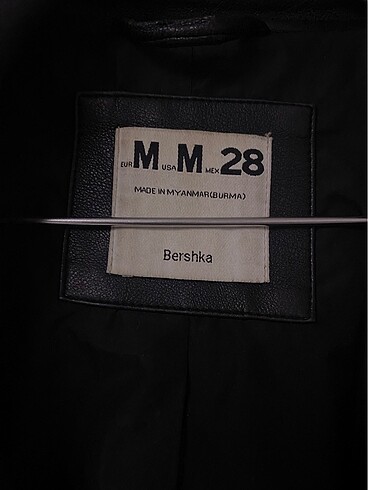 28 Beden bershka deri ceket