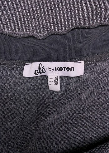 kadın sweatshirt omzu açık - Görsel 2