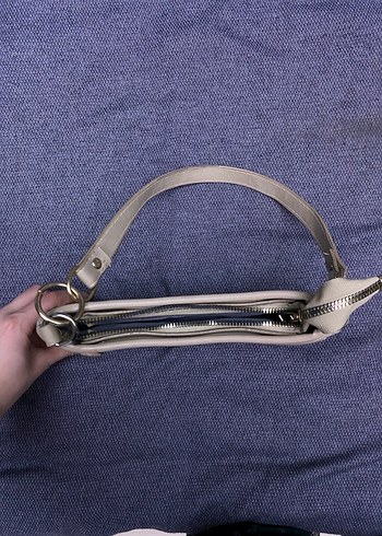 Parisian Desenli Açık Kahve Kadın Çanta - Görsel 2