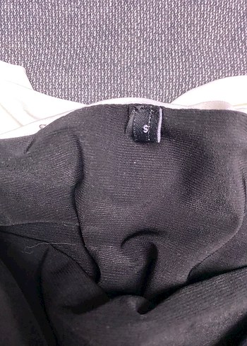 Siyah Beyaz Mini Elbise - Görsel 3